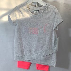 NWT- Puma Little Girls 2pc
